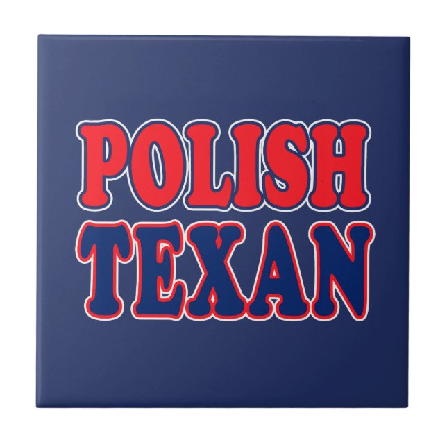 Polish Texan Tile (Front)