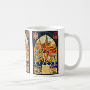 Polish Vintage Travel Poster Coffee Mug