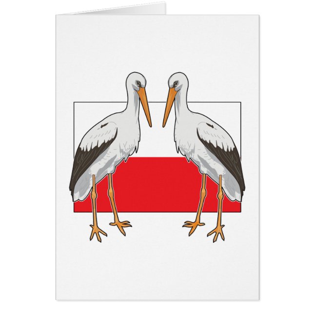 Polish White Stork (Front)