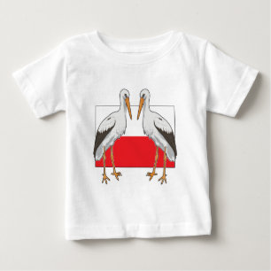 Polish White Stork Baby T-Shirt