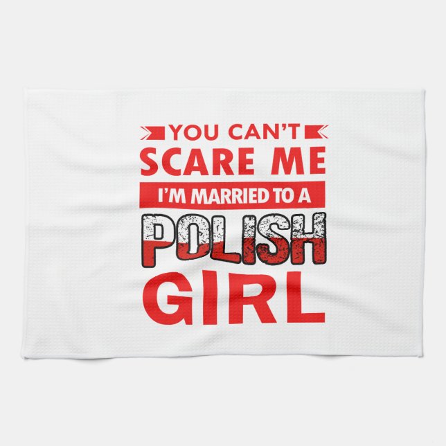 Polish Wife Tea Towel (Horizontal)