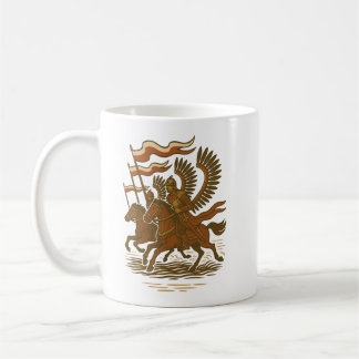 Polish Winged Hussars Charge Coffee Mug