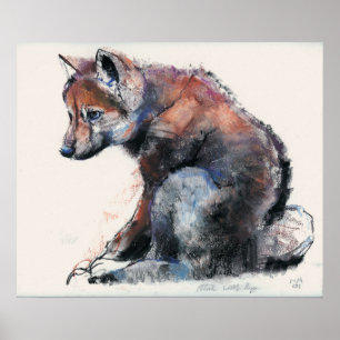 Polish Wolf Pup 2001 Poster