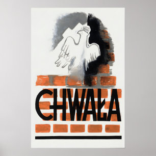 Polish WWII Propaganda Poster Home Army Glory Art