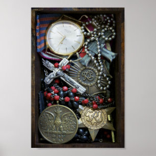 Polish WWII War Memorabilia Print