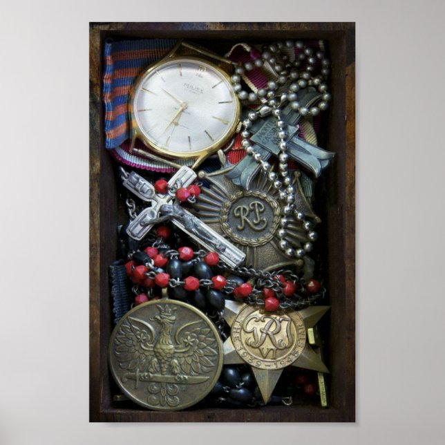 Polish WWII War Memorabilia Print (Front)