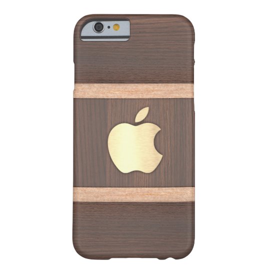 Polished dark brown wood inlaid case