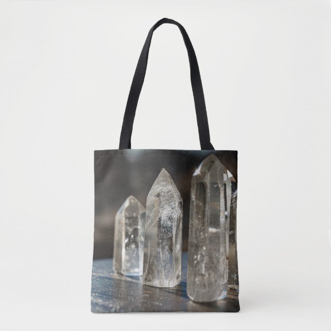 Polished Point Crystals Energy Tote Bag (Front)