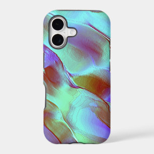 Polished rock in chrome purple