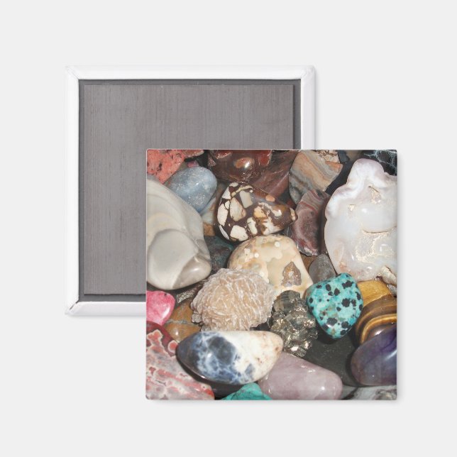 Polished Rock Pile Collection Magnet (Front/Back)