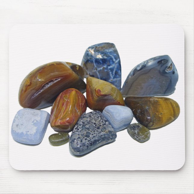 Polished Rocks Mouse Mat (Front)