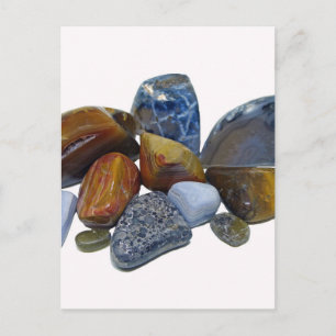 Polished Rocks Postcard