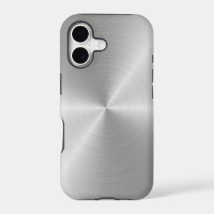 Polished Silver Radial Metallic Custom