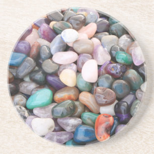 Polished Souvenir Rocks Coaster