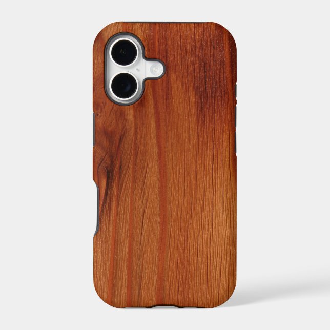 Polished Wood Pattern iPhone 5/5S Case (Back)
