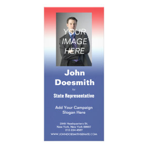 Politcal Election Campaign Rack Card Template