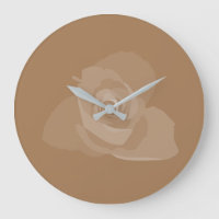 Polite Transparent Modern White Rose Art