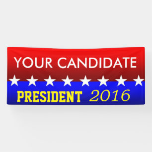 Political Banners YOU Customise