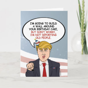 Political Birthday Greeting Card