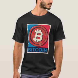 Political Bitcoin Design I Vintage BTC Bitcoin T-Shirt