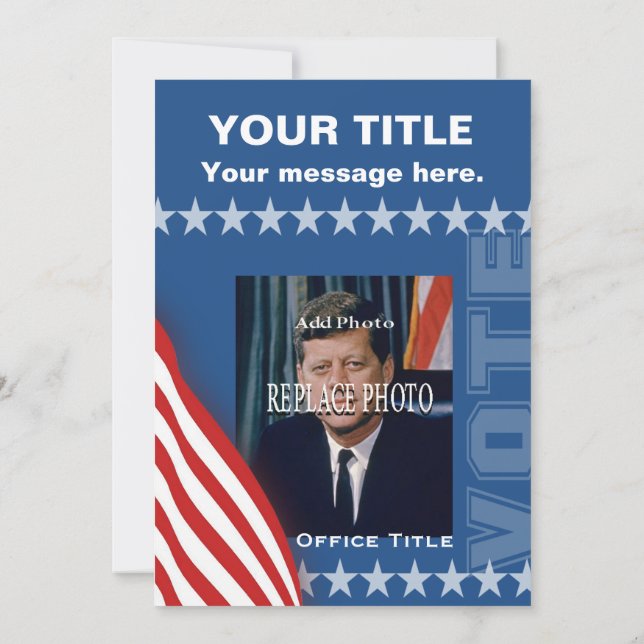 Political Campaign Invitation (Back)