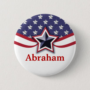 Political Campaign Patriotic Election Name Tags 6 Cm Round Badge