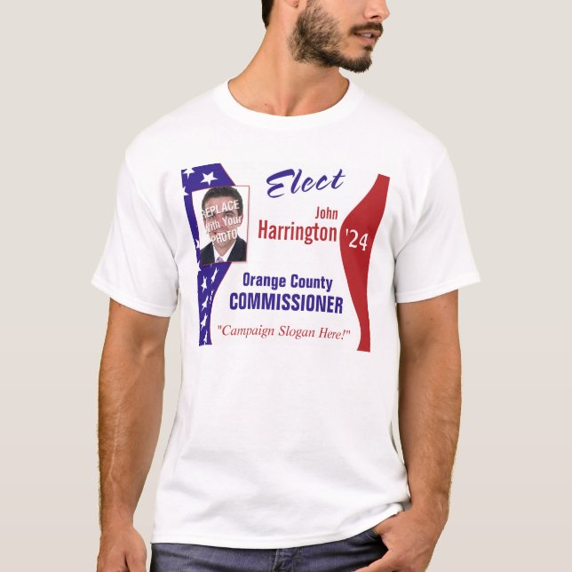 Political Campaign T-Shirt (Elect) (Front)