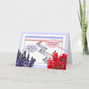 Political CHASM 4 Personalise Greeting Card