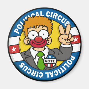 Political Circus Magnet
