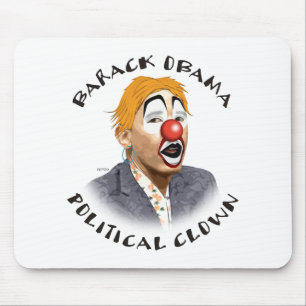 Political Clown Mouse Mat