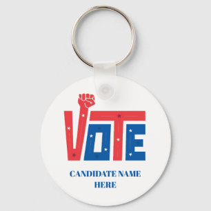 Political Election Campaign Giveaways Key Ring
