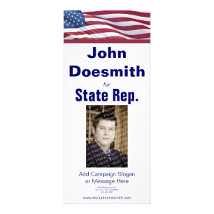 Political Election Rack Card Template