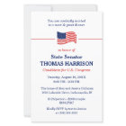 Political Fundraiser Patriotic American Flag Flyer