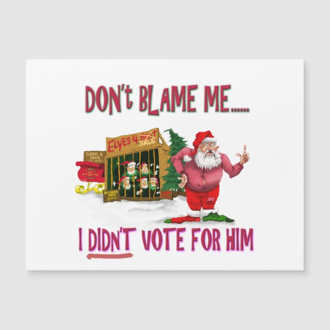 Political hilarious santa clause christmas (Front)