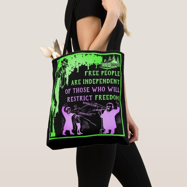 Political independence Tote Bag (Close Up)