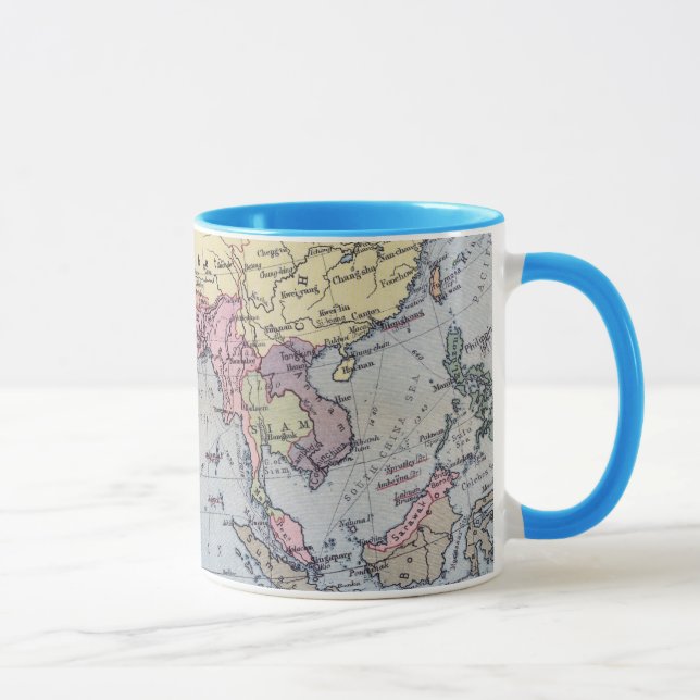 Political Map | Asia Mug (Right)