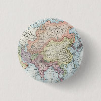 Political Map of Asia (1916)