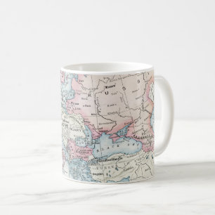 Political Map of Europe (1916) Coffee Mug