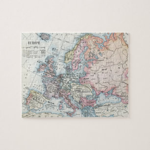 Political Map of Europe (1916) Jigsaw Puzzle