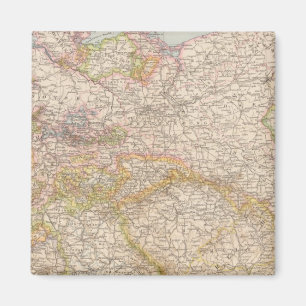 Political Map of Germany Magnet