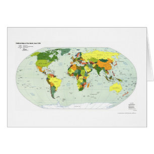 Political Map of The World - 1998
