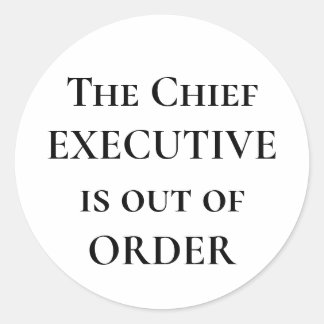 Political Opinion Sticker