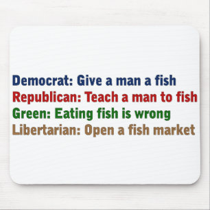 Political problem solving mouse mat
