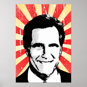 POLITICAL PROPAGANDA POSTER, Mitt Romney 2 Poster