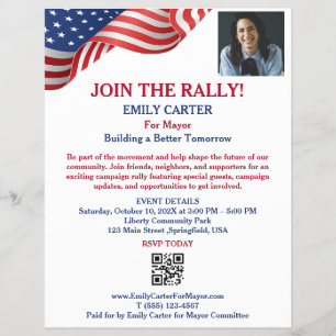 Political Rally  Flyer