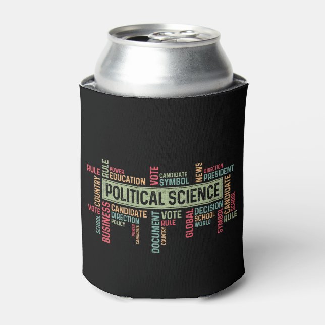 Political Science Can Cooler (Can Front)