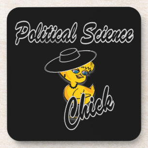 Political Science Chick #4 Coaster