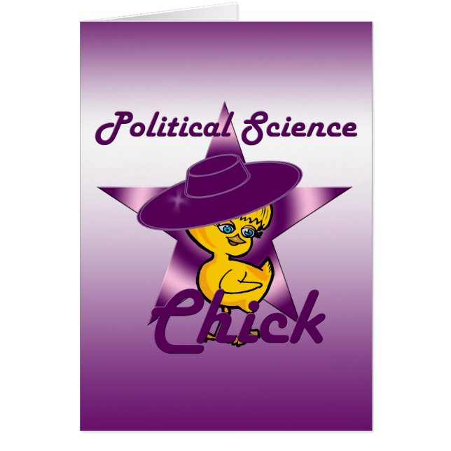 Political Science Chick #9 (Front)