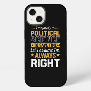 Political Science Major For Back To School Gift iPhone 13 Case