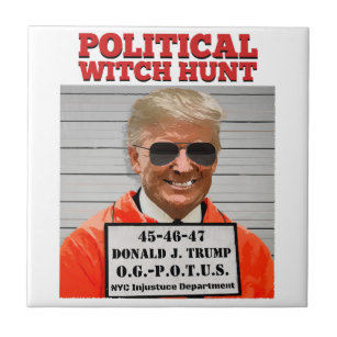 Political Witch Hunt of Donald Trump  Tile